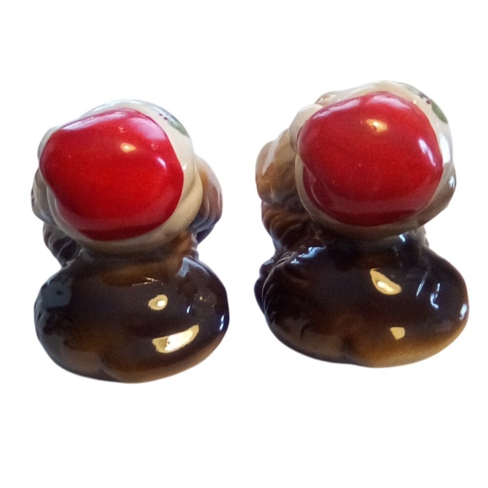 Vintage House of Lloyd,Ceramic Puppy Dog Christmas Stocking Holders,contains (2) - Picture 5 of 8